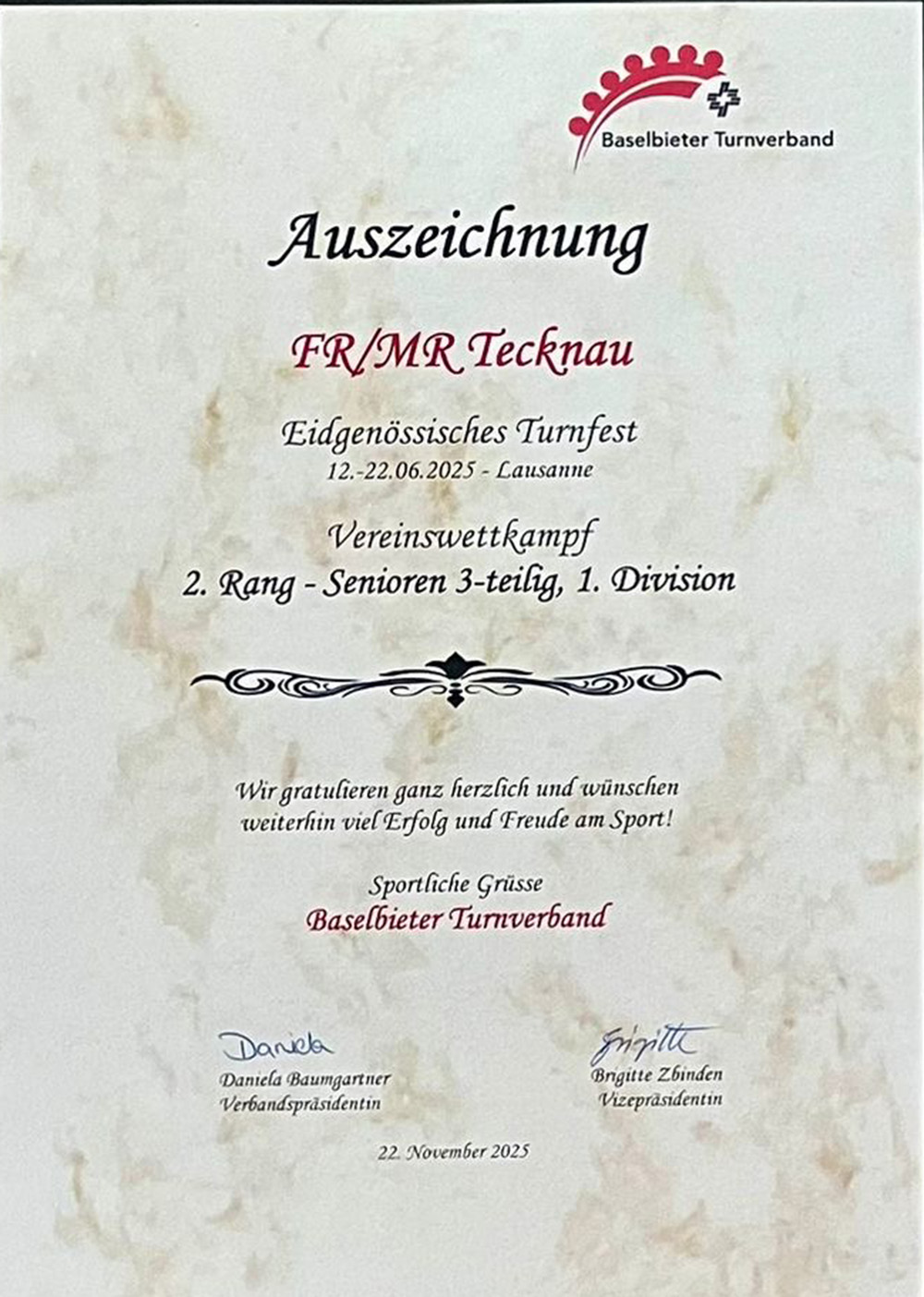 Auszeichnung ETF Wettkaempfe 2025